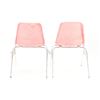 Image 5 : Mid-Century Modern Eames Stacking Chair Pair