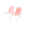 Image 8 : Mid-Century Modern Eames Stacking Chair Pair