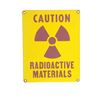 Image 1 : Original Radioactive Materials Porcelain Sign