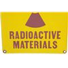 Image 5 : Original Radioactive Materials Porcelain Sign