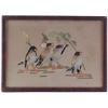 Image 1 : C.1930's Embroidery Framed American Folk Art