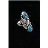 Image 15 : Navajo Turquoise Necklace, Earrings & Ring (3)