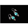 Image 24 : Navajo Turquoise Necklace, Earrings & Ring (3)