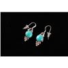 Image 25 : Navajo Turquoise Necklace, Earrings & Ring (3)