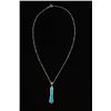 Image 3 : Navajo Bisbee Turquoise Mirco-Inlay Necklace