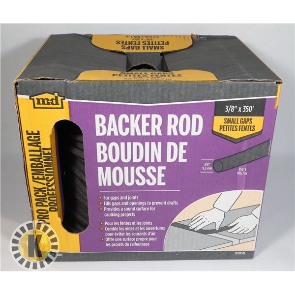 BOX OF BAKER ROD GAP FILLER FOAM