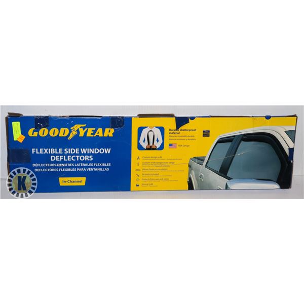 GOODYEAR SIDE WINDOW DEFLECTORS(SHATTERPROOF)