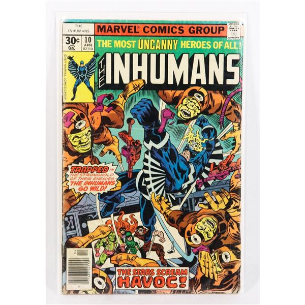 MARVEL THE INHUMANS #10 (1977)