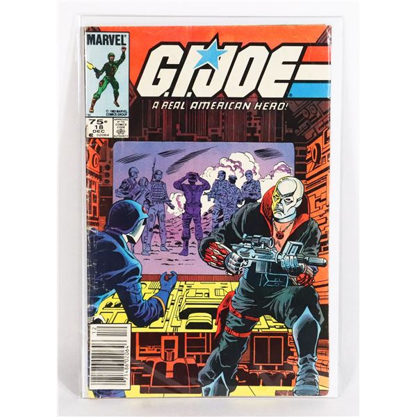 MARVEL G.I. JOE A REAL AMERICAN HERO #18 (1982)