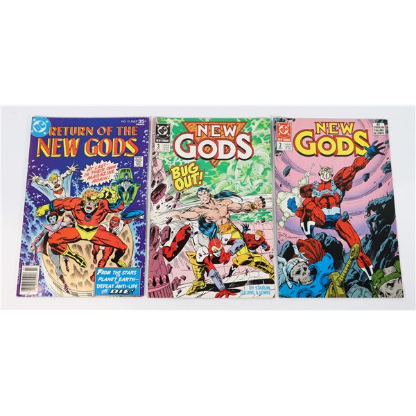 NEW GODS #2,3 & RETURN OF THE NEW GODS #12