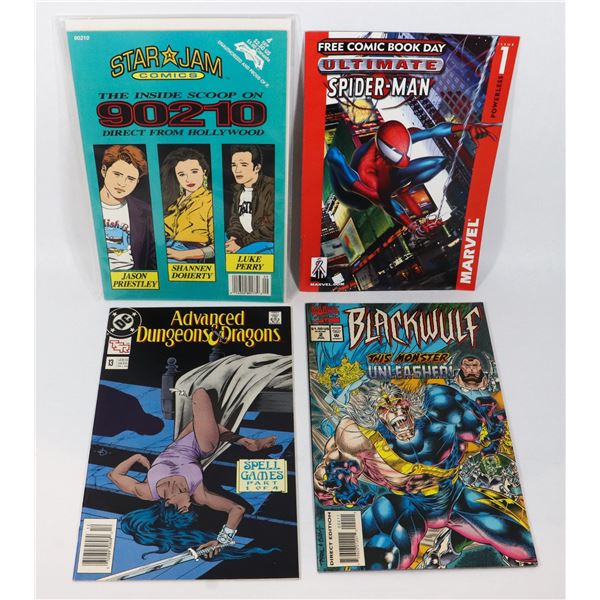 LOT OF 2 MARVEL COMICS & STAR JAM 90210