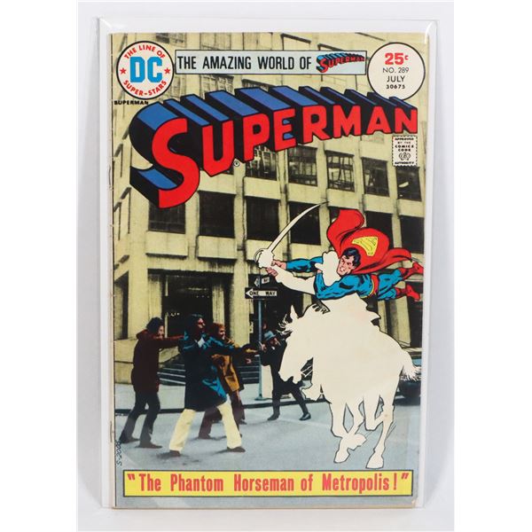 SUPERMAN NO.289