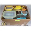 Image 1 : FLAT OF ASSORTED OVEN SAFE FOOD CONTAINERS