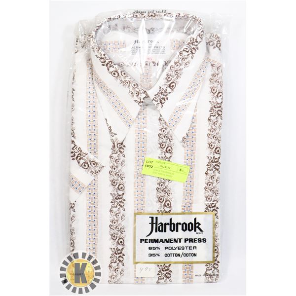 NEW VINTAGE HARBROOK PERMANENT PRESS SHIRT