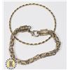 Image 1 : TWO BRACELETS (UNKNOWN METAL)