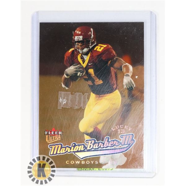 05 MARION BARBER III FLEER ULTRA RC #530