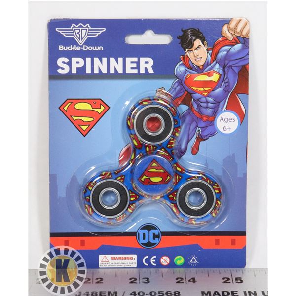 NEW SUPERMAN FIDGET SPINNER