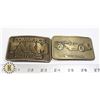 Image 1 : LOT OF 2 BELT BUCKLES