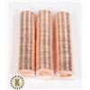 Image 1 : THREE ROLLS OF 2012 CANADIAN PENNIES -UNCIRCULATED