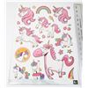 Image 1 : NEW PACKAGE OF WALL STICKERS UNICORNS AND