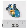 Image 1 : NEW ART IN THE HEART LAPEL PIN