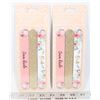 Image 1 : 2 NEW BRIDAL THEME FINGER NAIL FILE PACKS