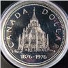Image 5 : Canada 1876-1976 Parliament Library 1 Dollar Coin