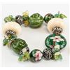 Image 4 : 3pc Chinese Bracelet and Necklace Set