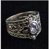 Image 2 : Women's Ring with Oval Gemstone