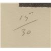 Image 3 : British Lithograph on Embossed 15/30 Sue Coe 15/30