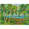 Image 1 : American Oil on Canvas Signed A. E. Backus