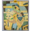 Image 2 : Mexican Oil on Cardboard Diego Rivera
