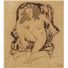 Image 1 : Bulgarian Ink and Watercolor Signed Jules Pascin