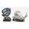 Image 1 : Chinese Cloisonne Bronze Fish and Snail