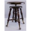 Image 1 : Adjustable Piano Walnut Stool