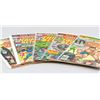 Image 1 : Lot of Five Marvel Triple Action The Avengers