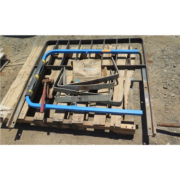 Forklift Carriage Back Rest, Genie Scissor Lift Entry Side Rail, Light Tower Fixture Brackets