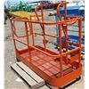 Image 1 : JLG Heavy Duty Orange Man-Lift Bucket for Boom Lift 72"x30"x86"H