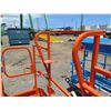 Image 2 : JLG Heavy Duty Orange Man-Lift Bucket for Boom Lift 72"x30"x86"H
