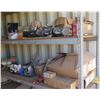 Image 1 : Contents of Shelf: Nuts, Bolts & Misc Hardware, Seat Covers, Triangle Kit, etc (Shelf not included)