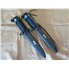 Image 7 : Qty 2 U.S. M8AI Bayonet Knives Made in West Germany w/ Sheaths 12"L