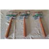 Image 1 : Qty 3 Balanced Throwing Tomahawks w/ Wooden Handles & Blade Cover 14"L