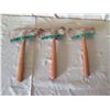 Image 7 : Qty 3 Balanced Throwing Tomahawks w/ Wooden Handles & Blade Cover 14"L