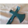 Image 3 : Vintage Metal Tomahawk w/ Nail Puller, Axe w/ Wood Handle 19"L & Blade w/ Sheath