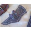 Image 6 : Qty 8 Misc Size & Shape Knife Sheaths - 1 w/ Knife