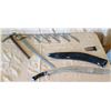 Image 1 : Kukri Machete w/ Curved Blades & Sheath, Sword Marked 1840 Spain, Tomahawks, etc