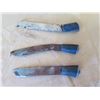 Image 24 : Kukri Machete w/ Curved Blades & Sheath, Sword Marked 1840 Spain, Tomahawks, etc