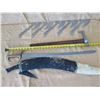 Image 26 : Kukri Machete w/ Curved Blades & Sheath, Sword Marked 1840 Spain, Tomahawks, etc