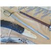 Image 8 : Kukri Machete w/ Curved Blades & Sheath, Sword Marked 1840 Spain, Tomahawks, etc