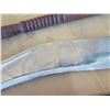 Image 18 : Kukri Machete w/ Curved Blades & Sheath, Sword Marked 1840 Spain, Tomahawks, etc
